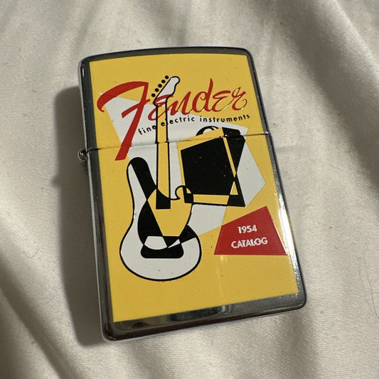 Zippo - 2004 - Fender Fine Electric Instruments 1954 Catalog - Stratocaster