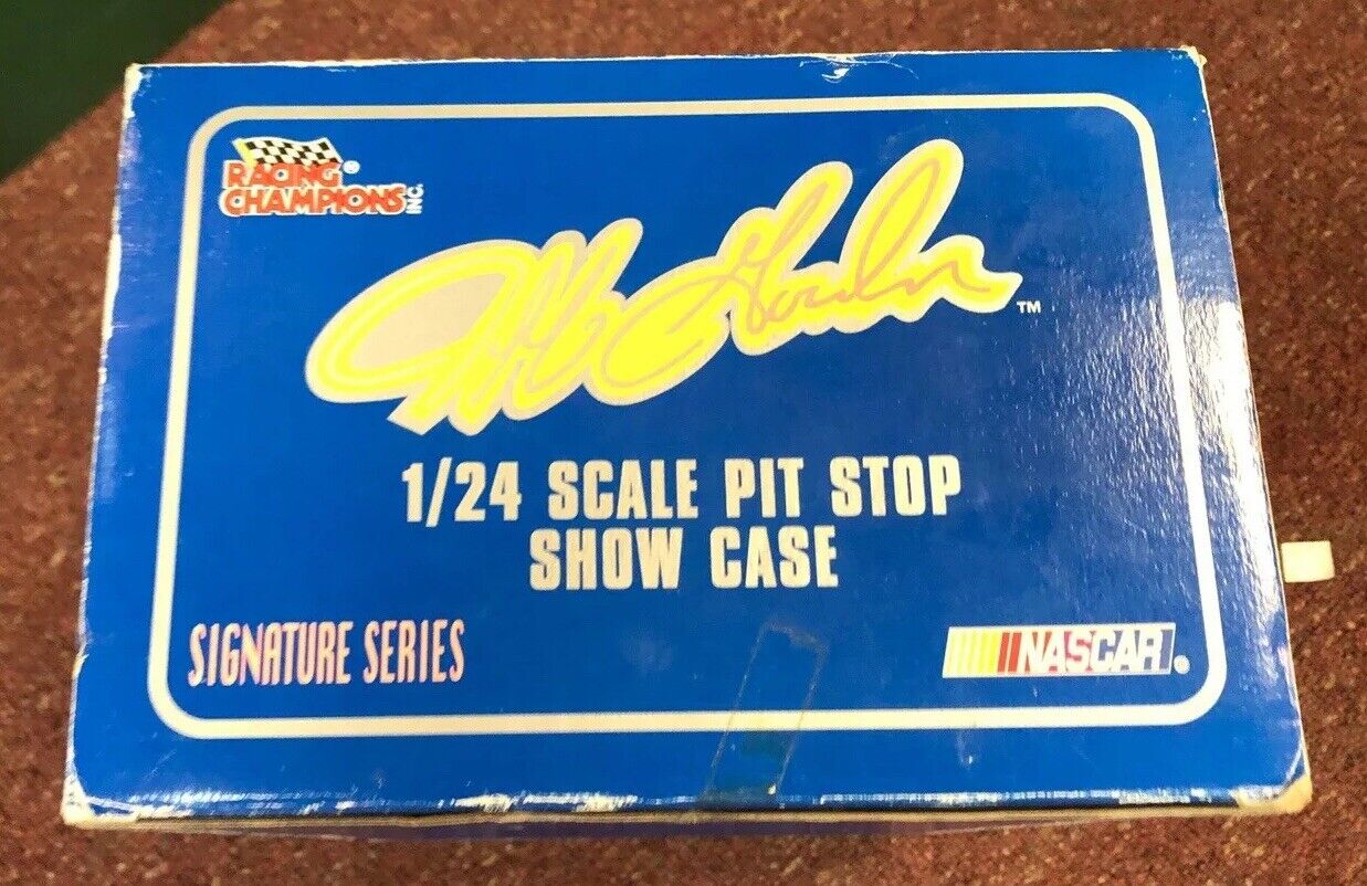 1995 Racing Champions Jeff Gordon Pit Crew Stop Show Case Die Cast Car 1:24 Case