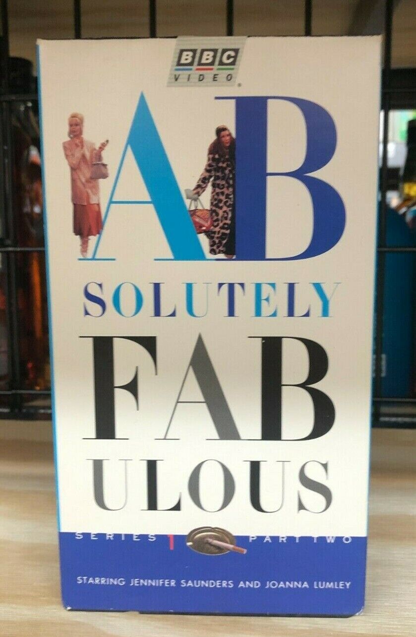 1995 FOX Video VHS "Absolutely Fabulous" Series 1 Part 2 BBC Jennifer Saunders 