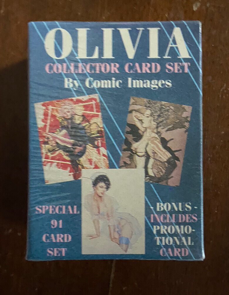 1993 OLIVIA COLLECTOR CARDS COMIC IMAGES  90-CARDS ADULT SET (ADC-104)