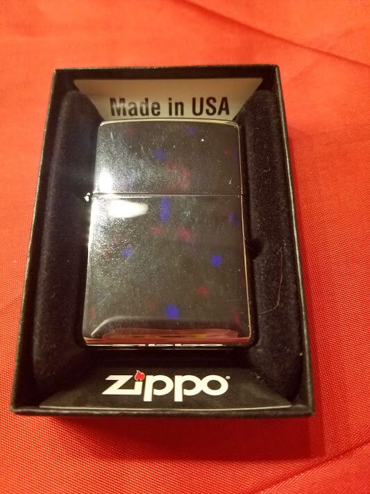 Zippo Lighter 207 Regular Street Chrome Original Box Sealed From Factory