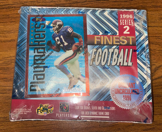 1996 - Finest Series 2 Football Box RARE Rookies: Terrell Owens HARD 2 FIND