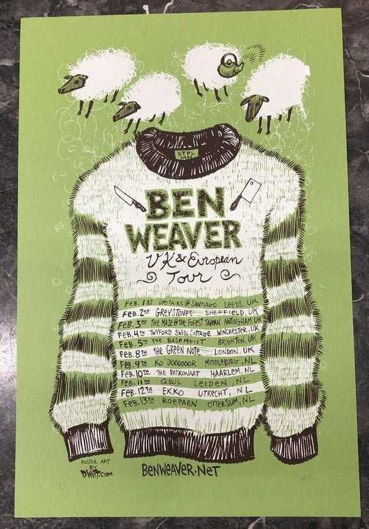 Dwitt - Ben Weaver UK & European Tour Sweater & Sheeps