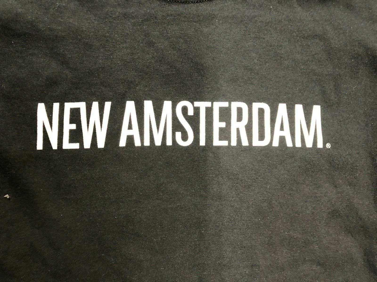 Alcohol T Shirt - New Amsterdam. GILDAN XL Liquor VODKA Spirit Drinks Mixed BLK