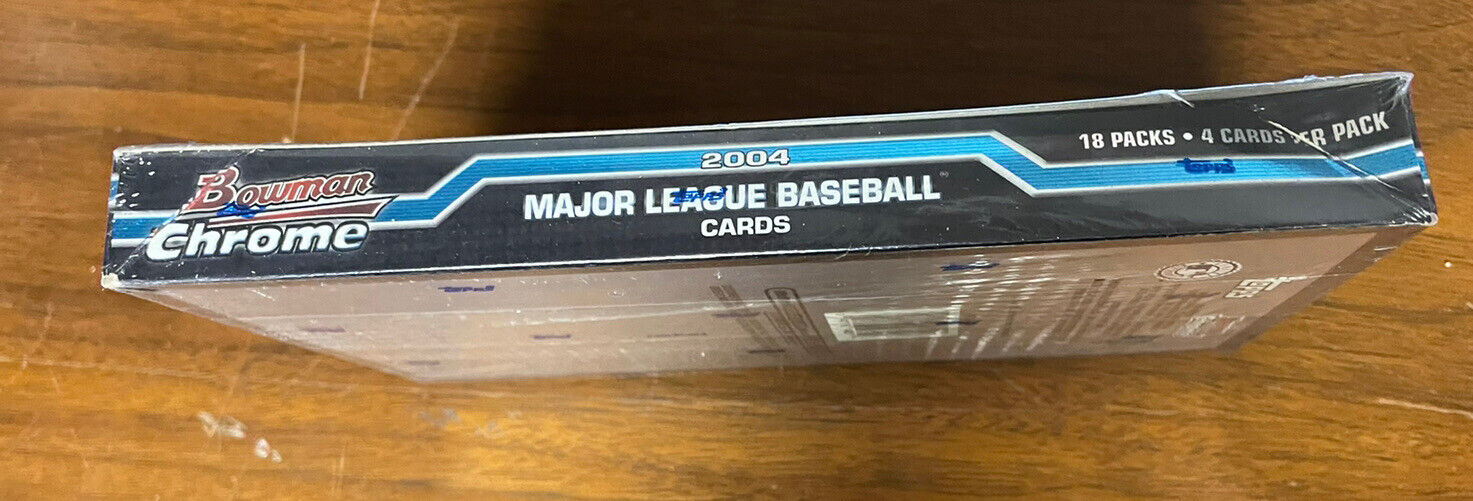 2004 Bowman - Chrome Baseball Sealed Hobby Box Kazuo Matsui AUTOGRAPHS CHANCE  