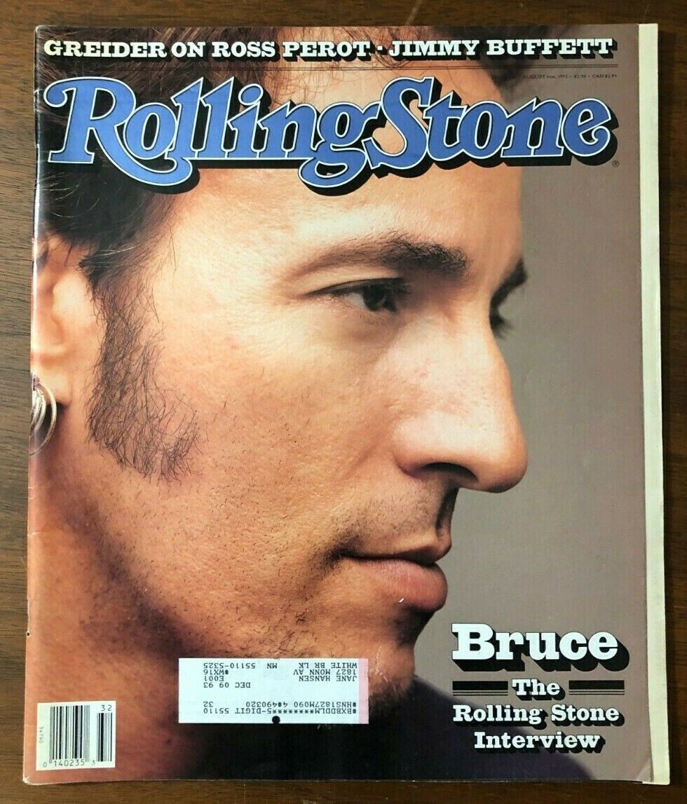 1990's Rolling Stone Magazine Bruce Springsteen Jimmy Buffett Classic Rock Boss