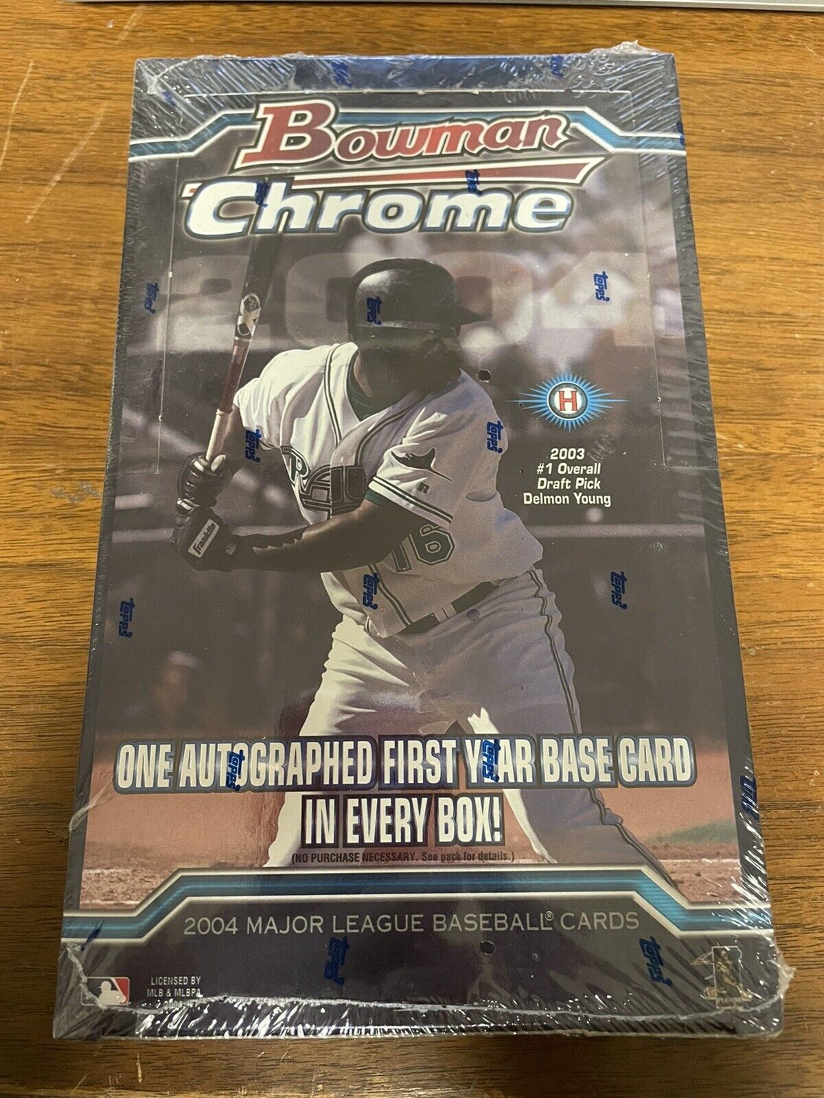 2004 Bowman - Chrome Baseball Sealed Hobby Box Kazuo Matsui AUTOGRAPHS CHANCE  