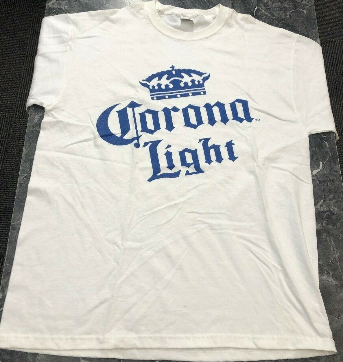 Alcohol T Shirt - Corona Light JERZEES XL BEER FEST Mexican La Cerveza Mas Fina 