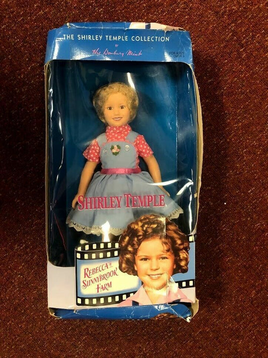 Danbury Shirley Temple 1996 14" Rebecca Of Sunnybrook Farm Doll  Mint Condition