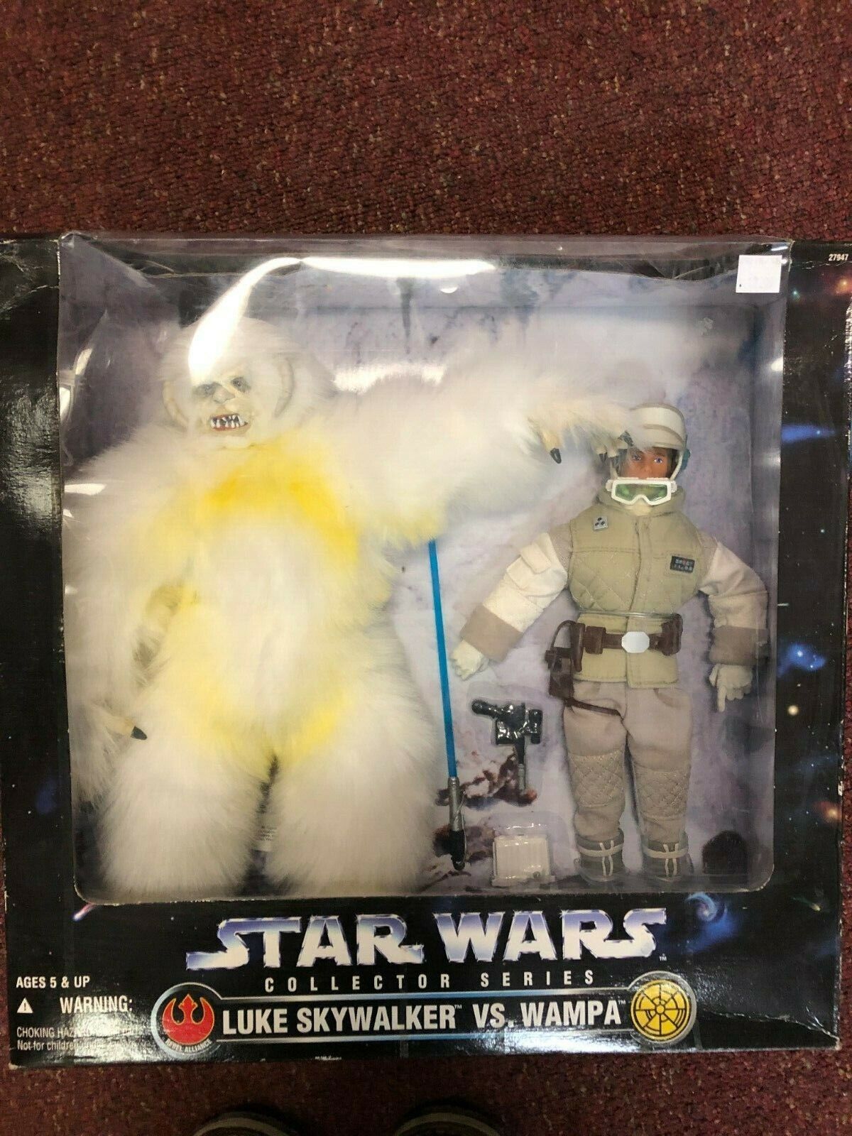 1997 Star Wars Collector Series 12" Luke Skywalker Vs. Wampa Action Figure(B139)