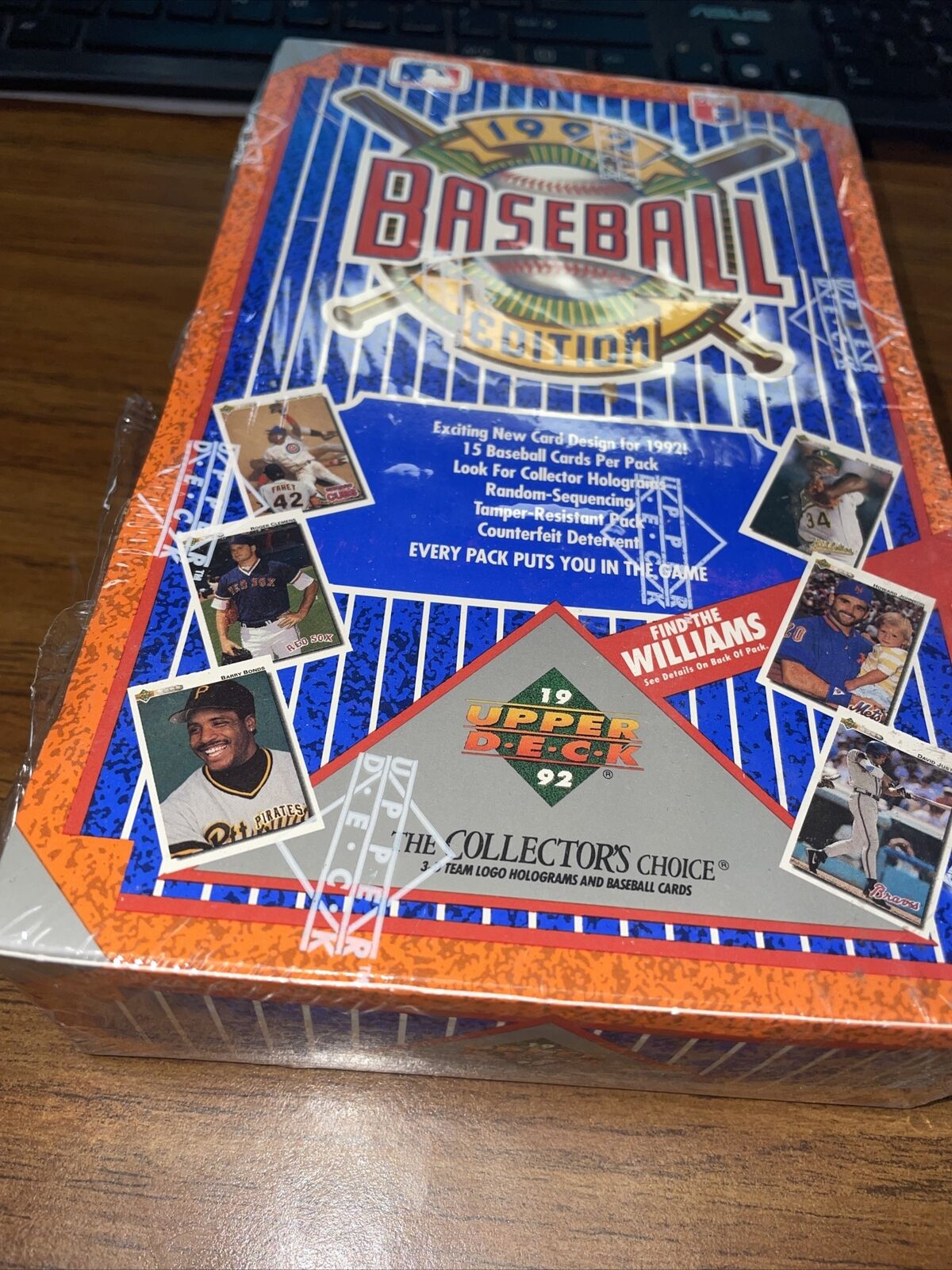 1992 Upper Deck Low Series 1 Baseball Hobby Box Factory Sealed Find the Williams