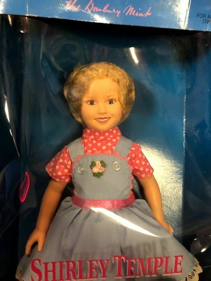 Danbury Shirley Temple 1996 14" Rebecca Of Sunnybrook Farm Doll  Mint Condition