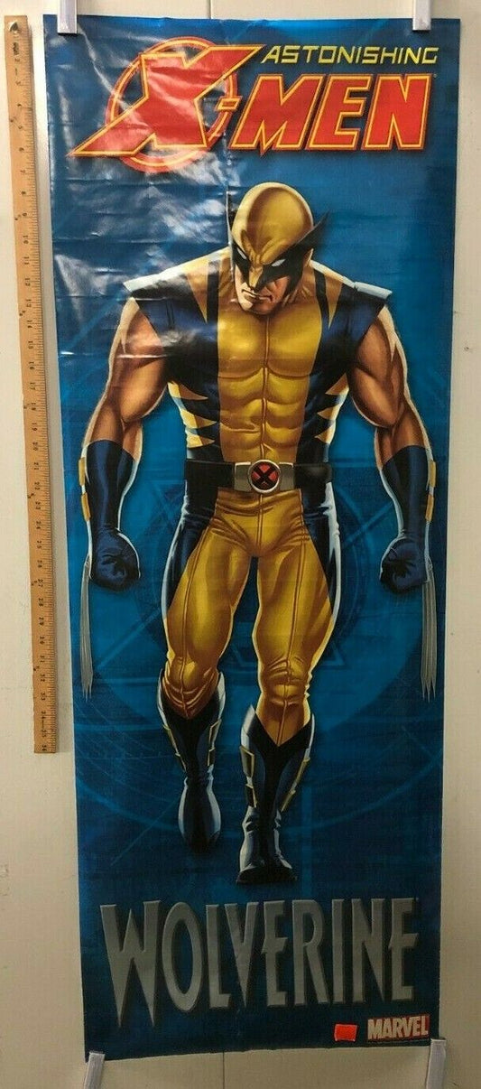 COMIC BOOK POSTER "Astonishing X Men" Wolverine Marvel 2006 Classic Super Heroes