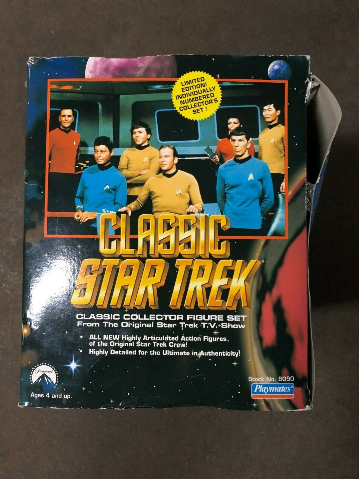 Classic Star Trek 7 Figure Collector Set 1993 Playmates NEW IN BOX