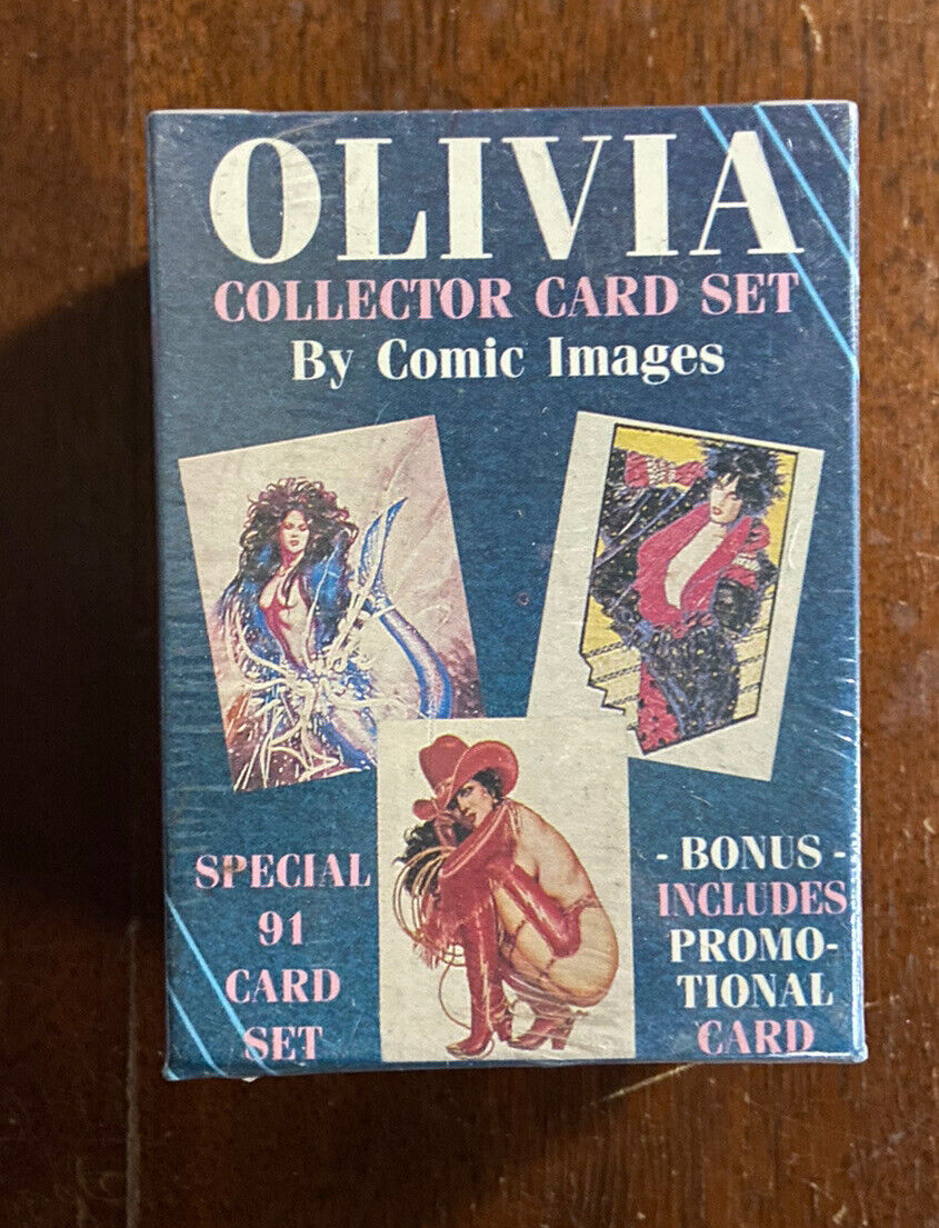 1993 OLIVIA COLLECTOR CARDS COMIC IMAGES  90-CARDS ADULT SET (ADC-104)