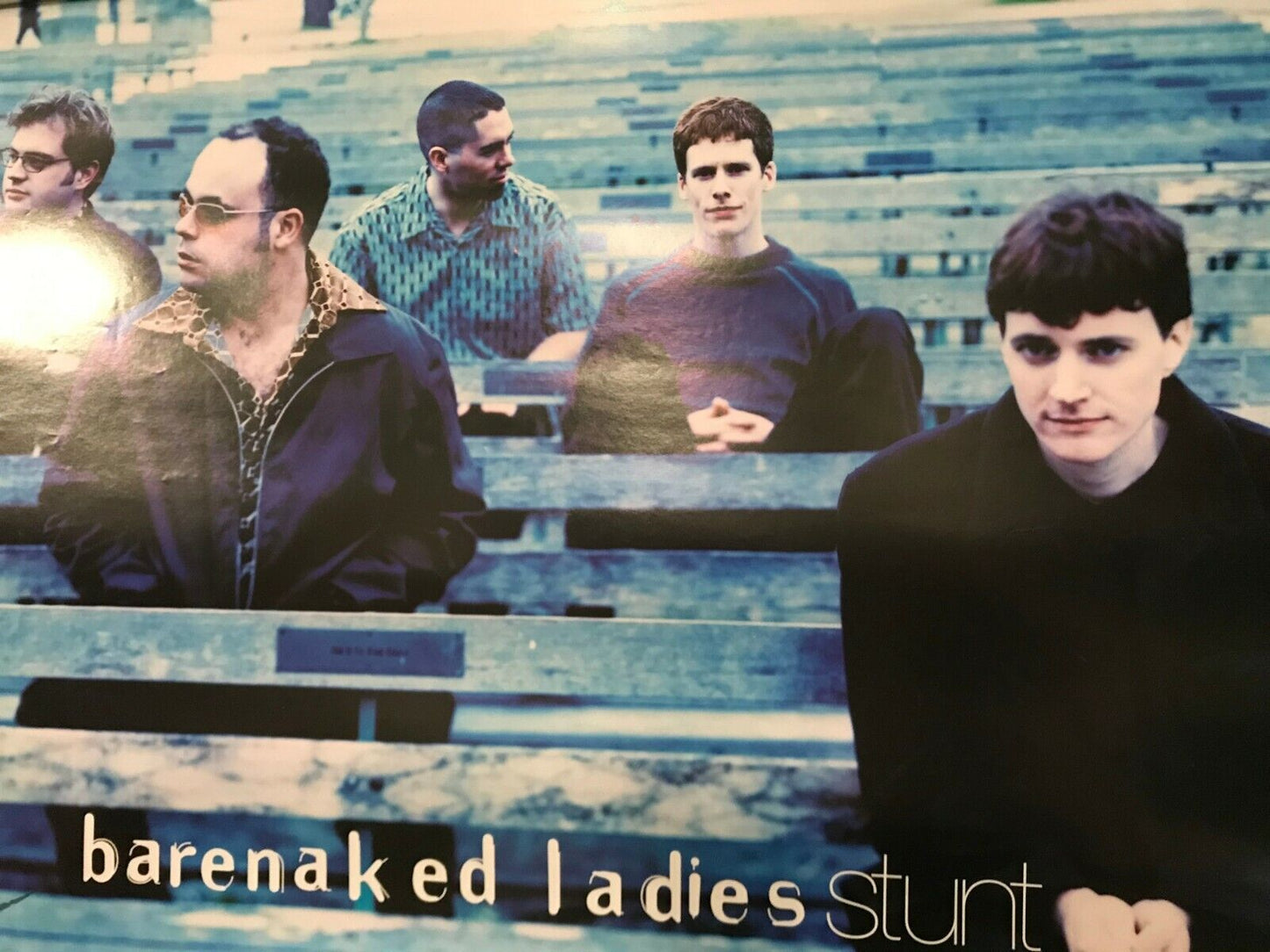 Barenaked Ladies Stunt Album 18x24 Poster One Week 1998 Vintage Reprise Records