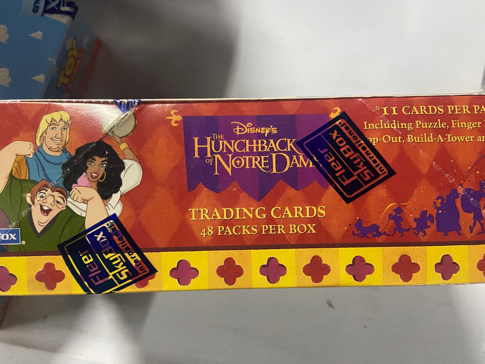 1996 Disney's The Hunchback Of Notre Dame Card Skybox Sealed Trading Cards Box