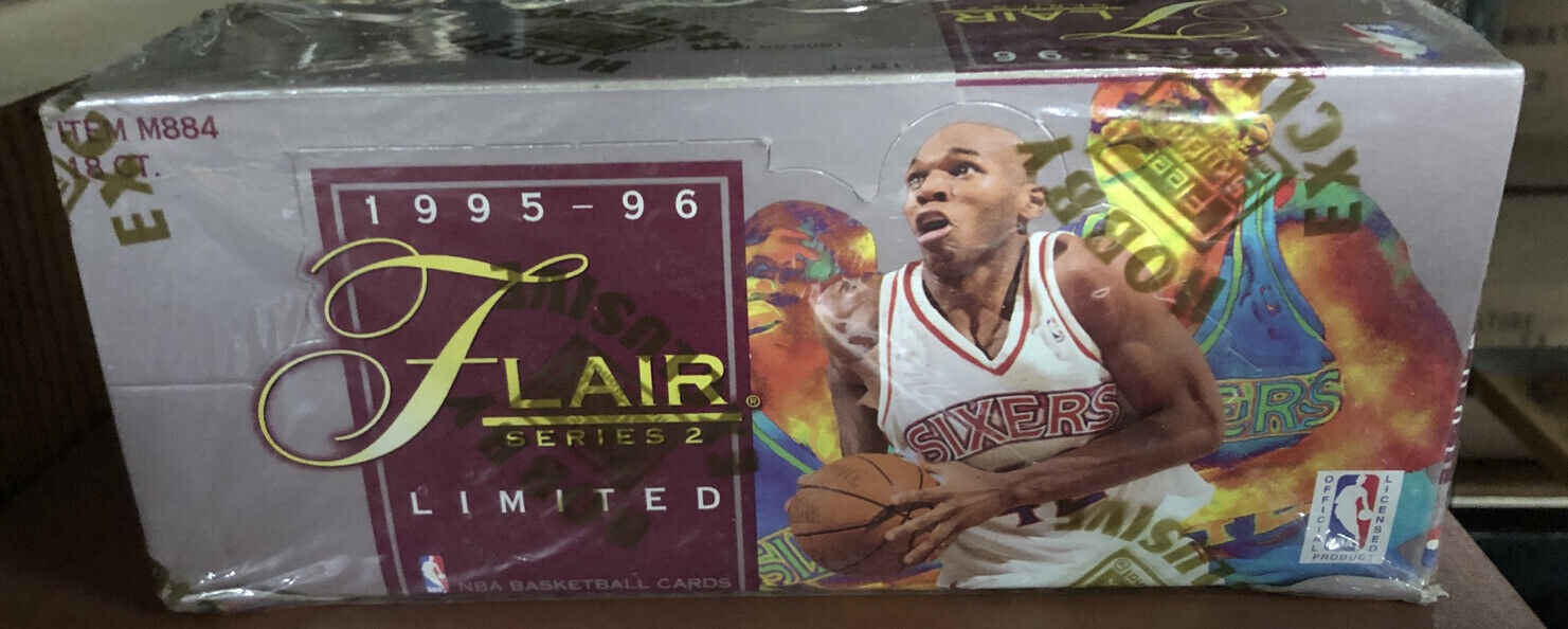 1995-96 Flair Series 2 Basketball Cards Hobby Factory Sealed Kevin Garnett rare