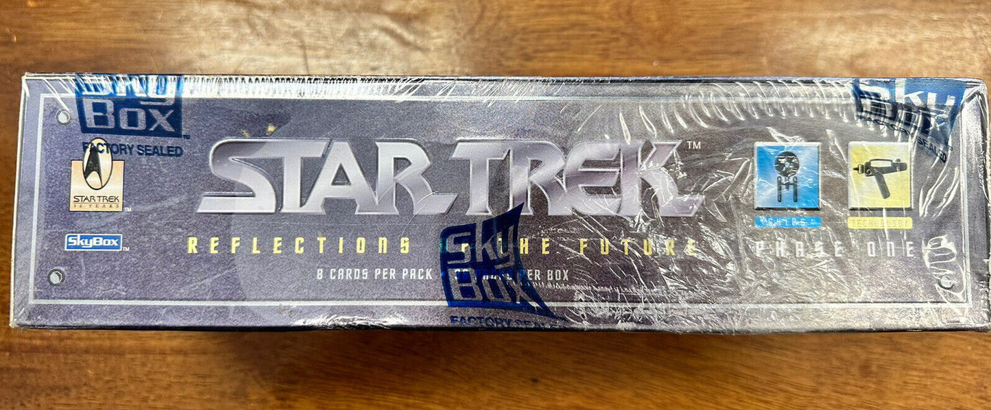 30 Years of Star Trek Reflections of the Future Phase One Cards 36 pk SEALED BOX