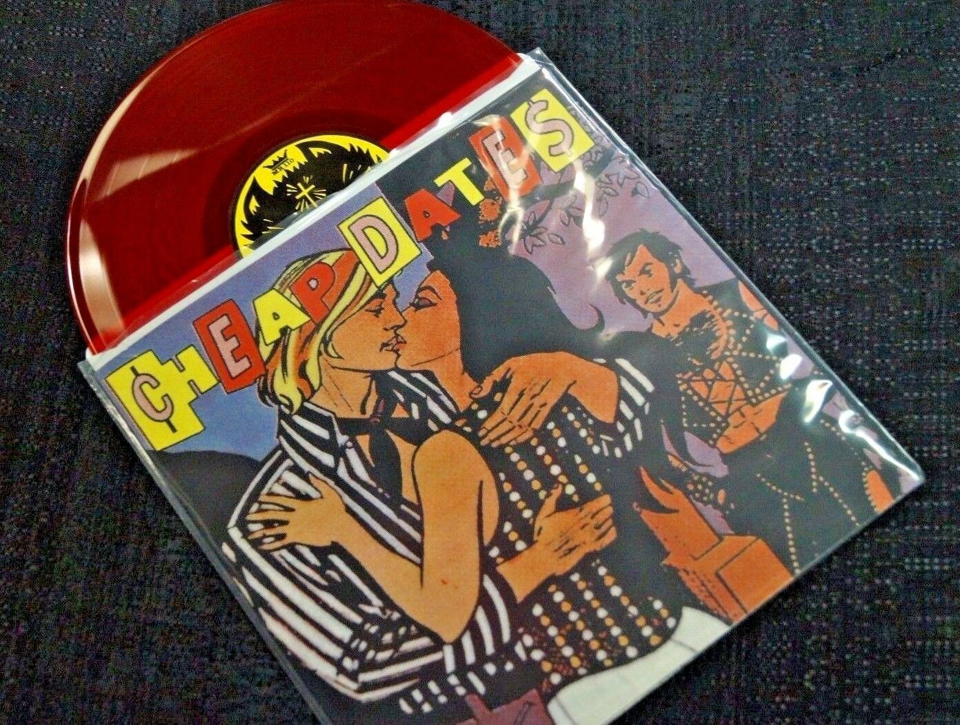 CHEAP DATES- "10 Hit Songs!!!" 10" Colored Vinyl MANS RUIN MR-110 Frank Kozik