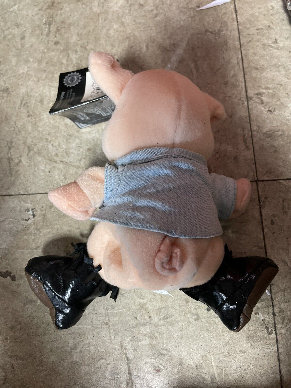 Fat Bob Harley Davidson Pig Small Stuffed Animal Plush Toy 5" Rare