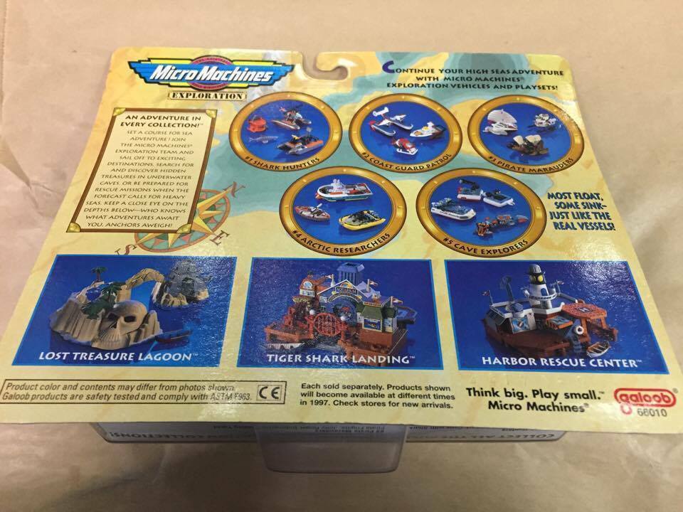 1996 Galoob Micro Machines #2 Coast Guard Patrol