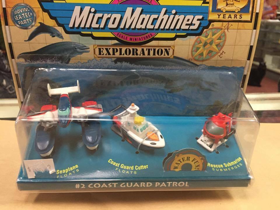 1996 Galoob Micro Machines #2 Coast Guard Patrol