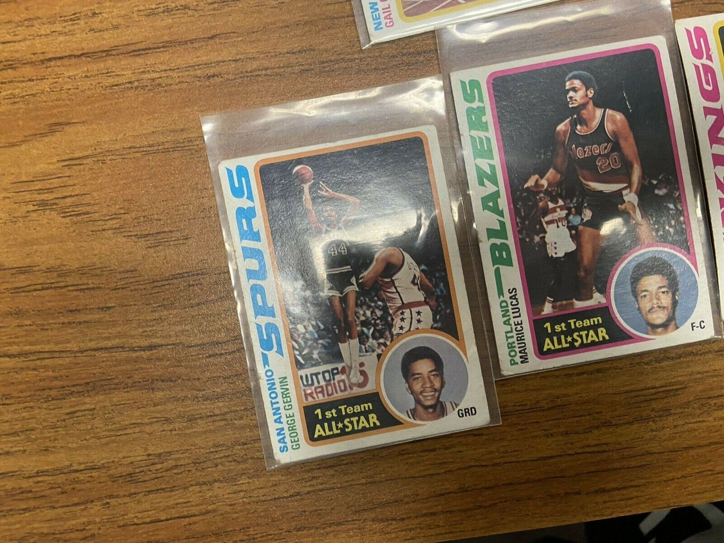 1978-1979 Topps Basketball  NBA Cards Lot 31 George Gervin Moses Malone Lanier