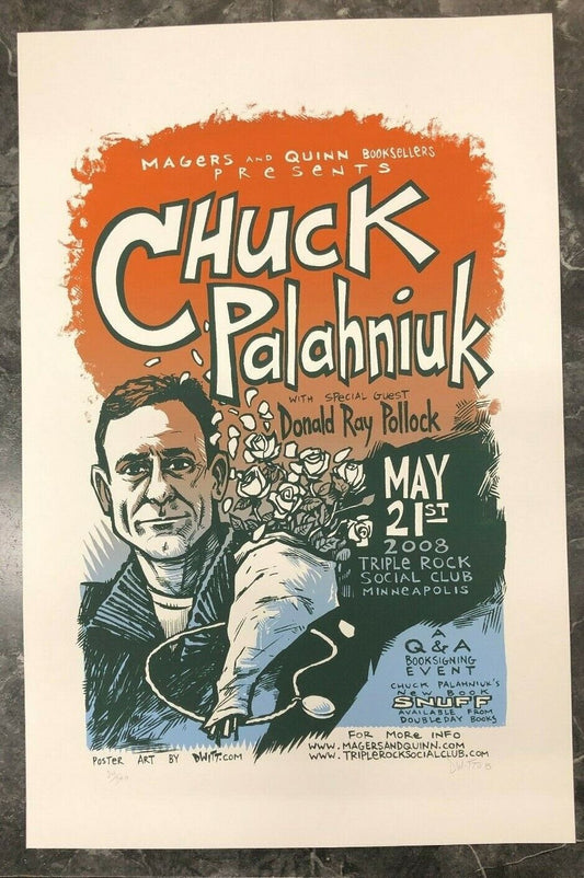 Dwitt - 2008 - Chuck Palahniuk W/ Donald Ray Pollock @ The Triple Rock