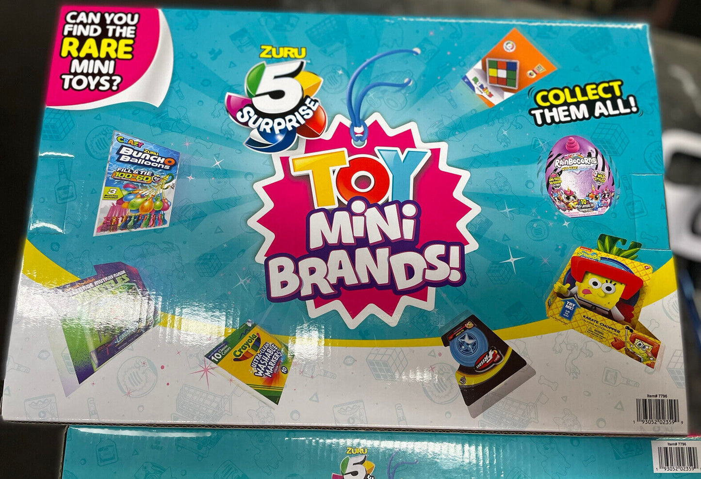  5 Packs - 5 Surprise Toy Mini Brands Ball By Zuru - New 25 Minis