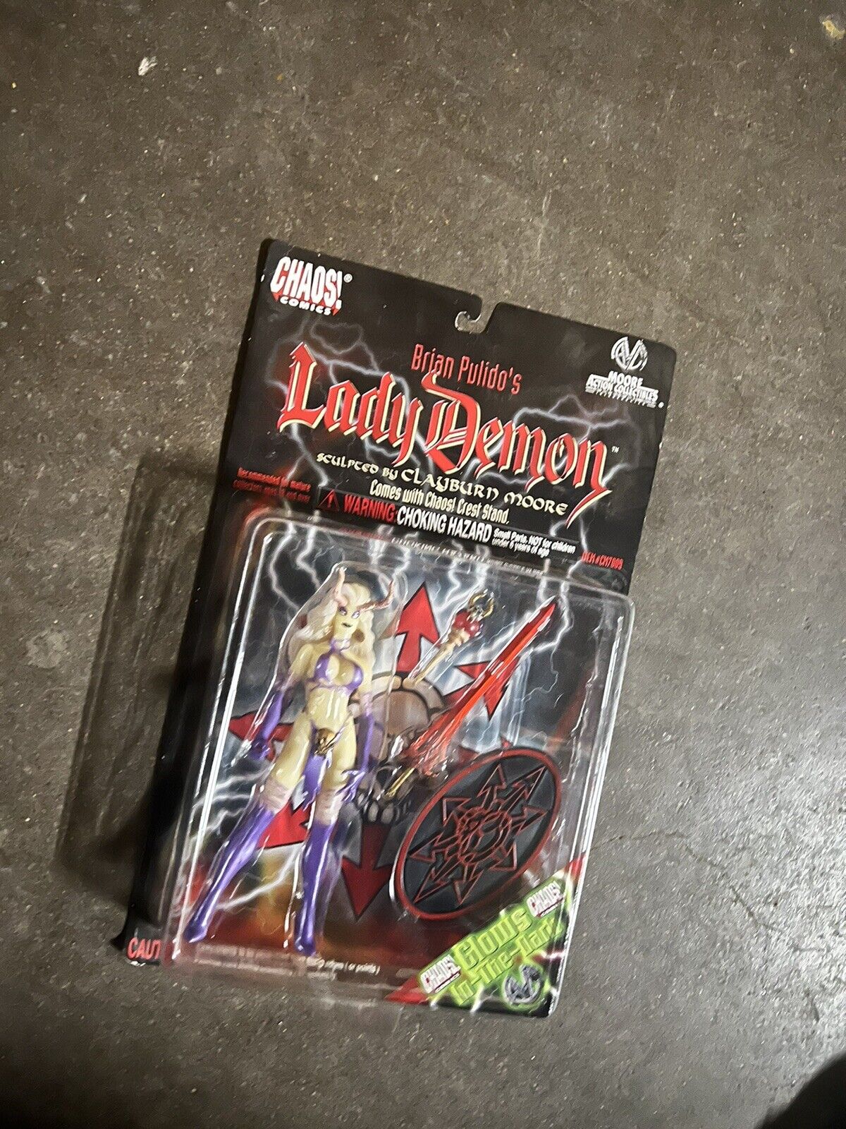 BRIAN PULIDO'S LADY DEMON CHAOS COMICS MOORE ACTION COLLECTIBLES 1997 C. MOORE