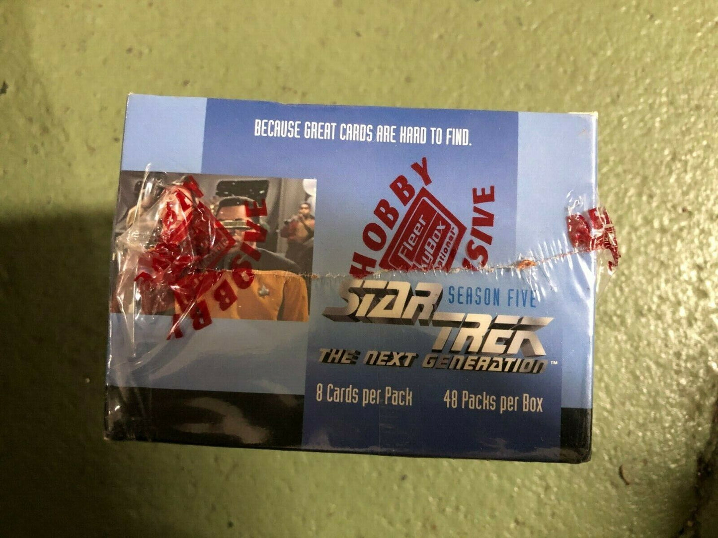 Factory Sealed SkyBox Fleer Star Trek Next Generation Season 5 Hobby Box 1996