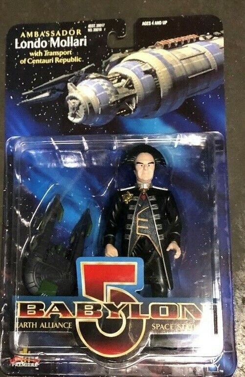 Babylon 5 Londo Mollari With Transport Of Centauri Republic Action Figure NIB 