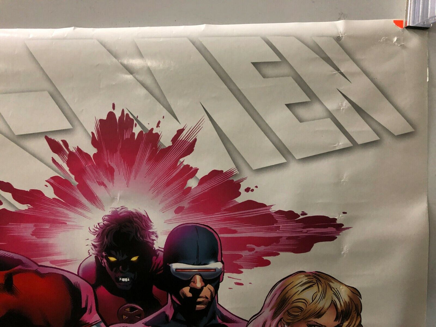 COMIC BOOK POSTER X Men "We Are The X Men" Posing With White Background Heroes