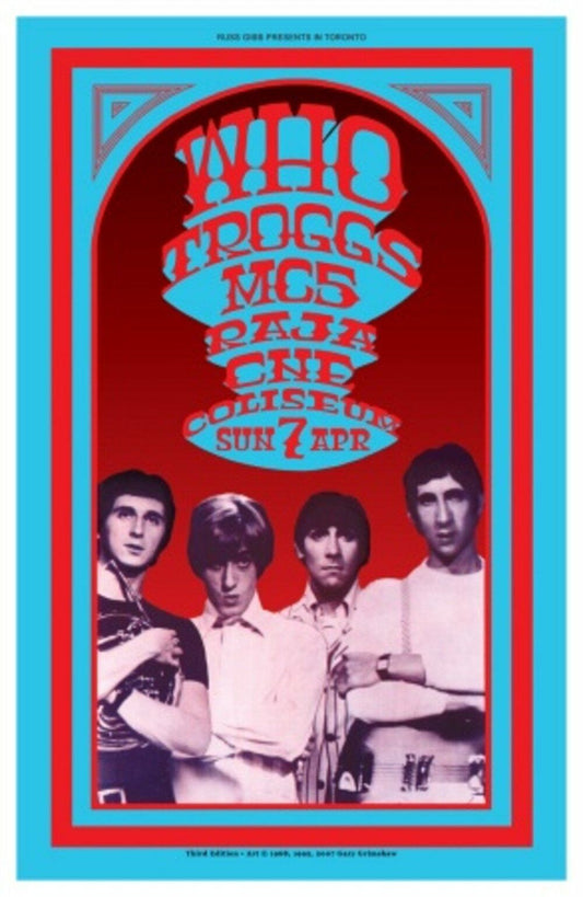 Who MC5 Toronto 68 Grimshaw - OP-1  Poster