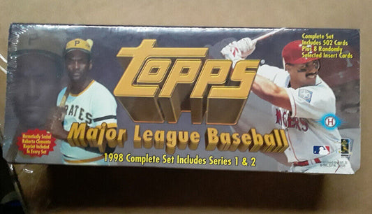 1998 Topps Complete Set MLB Baseball Hobby Box - Factory Sealed Michael Cuddyer 