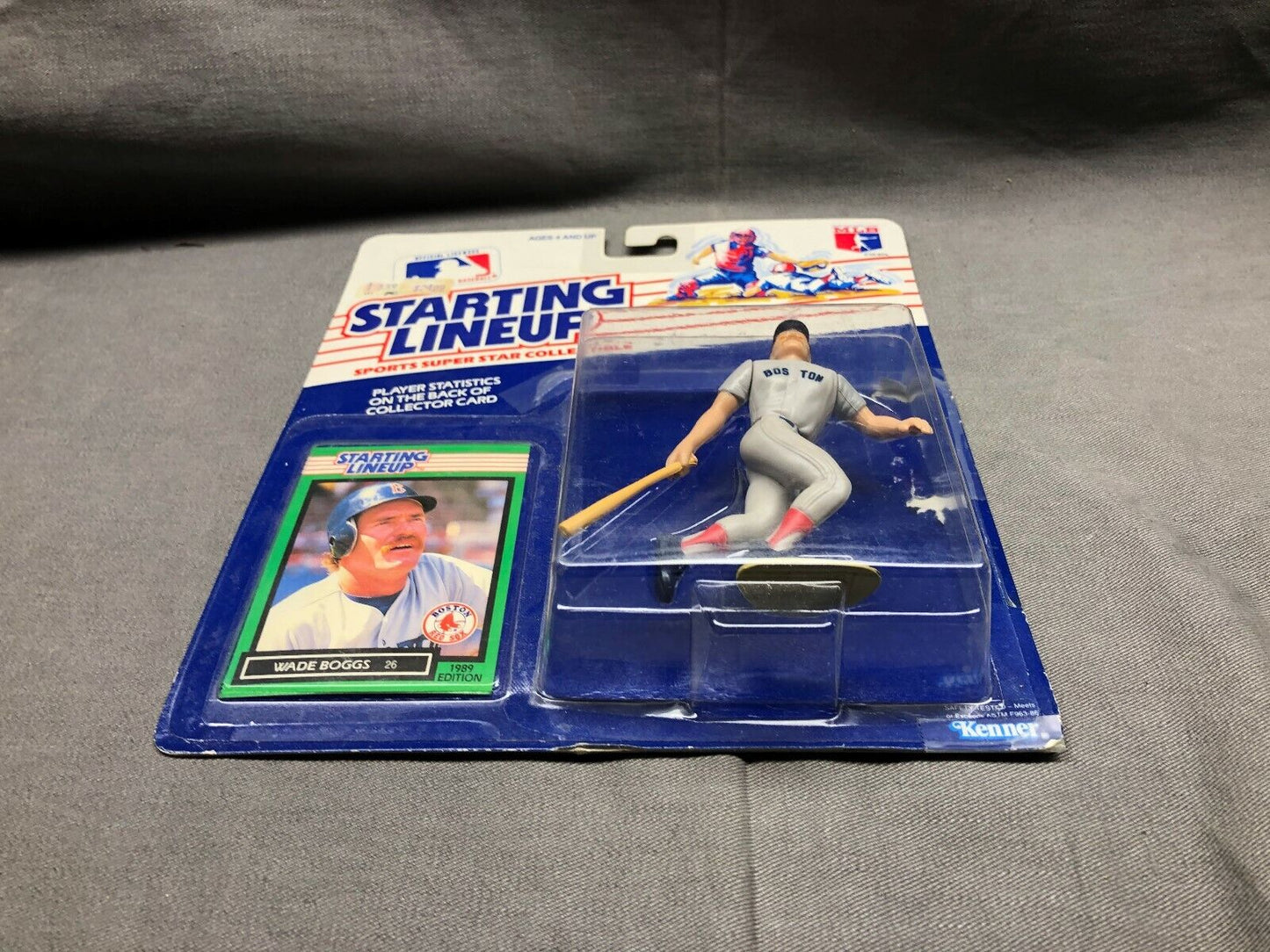 1989 KENNER STARTING LINEUP WADE BOGGS (New In Package)