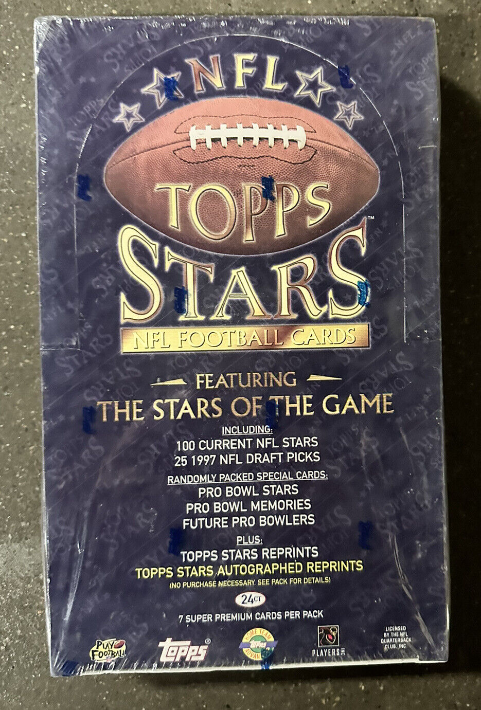 1997 Topps Stars Football Hobby Box * Gayle Sayers HOF Autographs