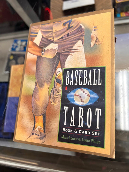 BASEBALL TAROT CARD AND BOOK SET MARK LERNER, 1st edition, 1st printing, 1999