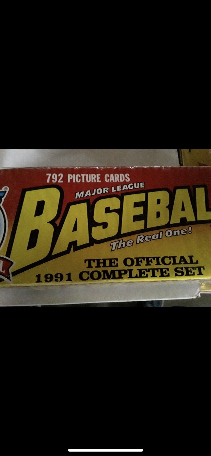 1991  TOPPS  BASEBALL  FACTORY  SEALED  COMPLETE  SET