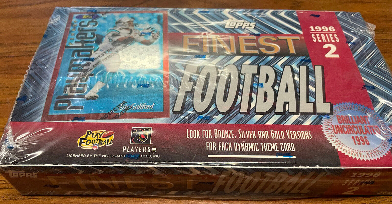 1996 Topps Finest Football Factory Sealed Hobby Box Series 2 - Only One LEFT