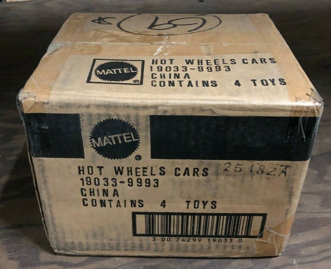 Factory Case Of 4 Sealed Hot Wheels Hot Rod Series One 19033-9993 Vintage 