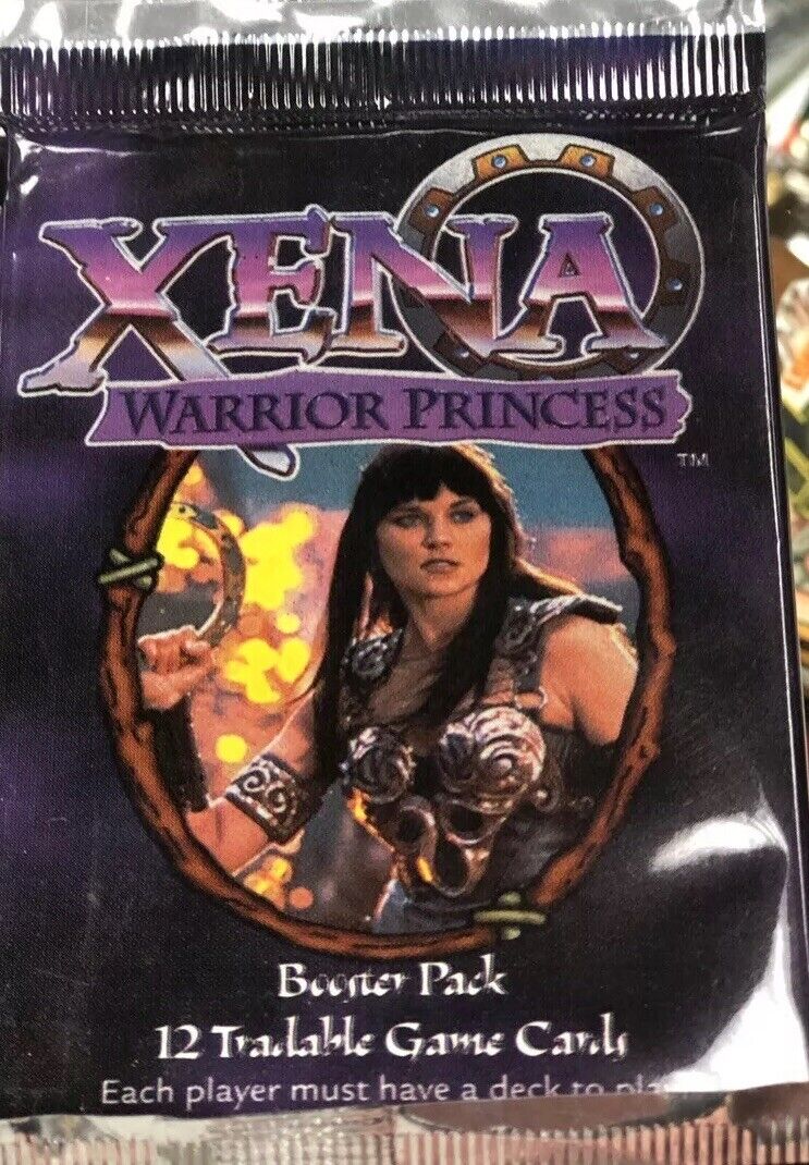 1998 XENA~ WARRIOR PRINCESS~ 5x BOOSTER PACKS