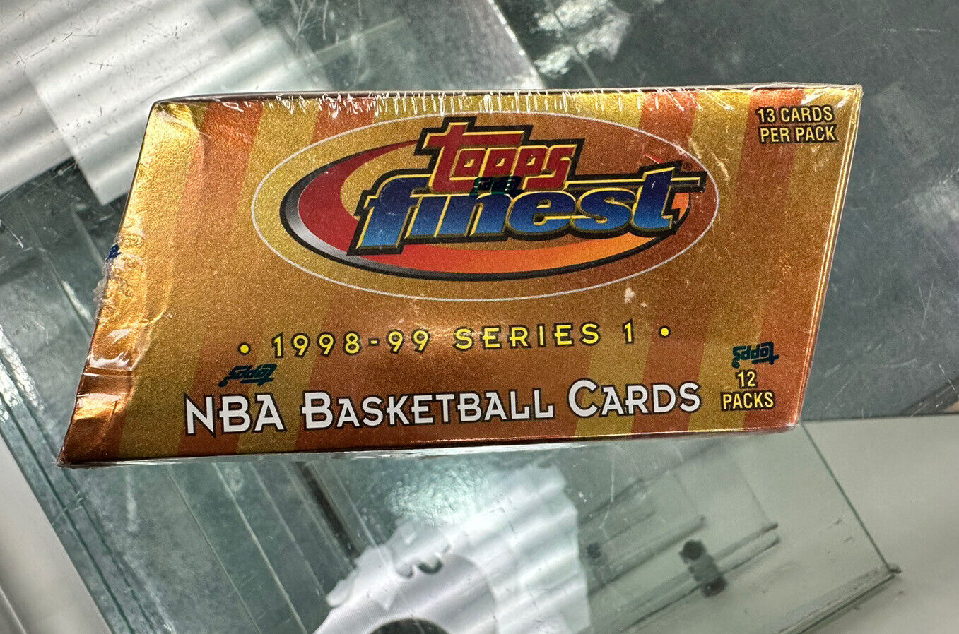 1998/99 Topps Finest Series 1 Basketball Jumbo Box REFRACTORS SEALED HTF RARE