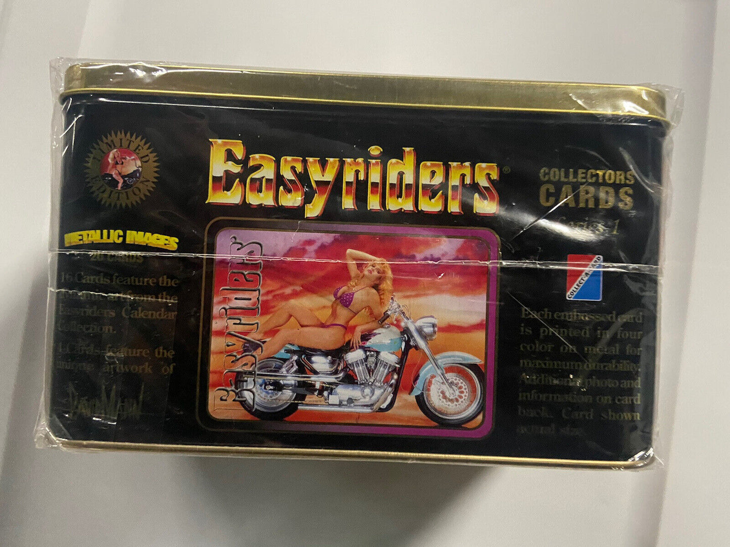 Easy Rider Metallic Images Collectors Cards Series 1 Motorcycle Pin-up