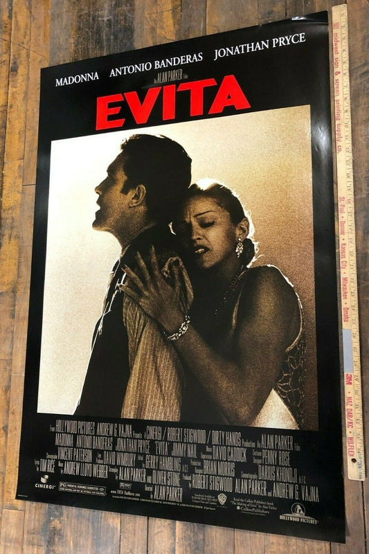 Evita (Buena Vista, 1996). One Sheet (27" X 40"). Musical #2 Single Sided Rolled