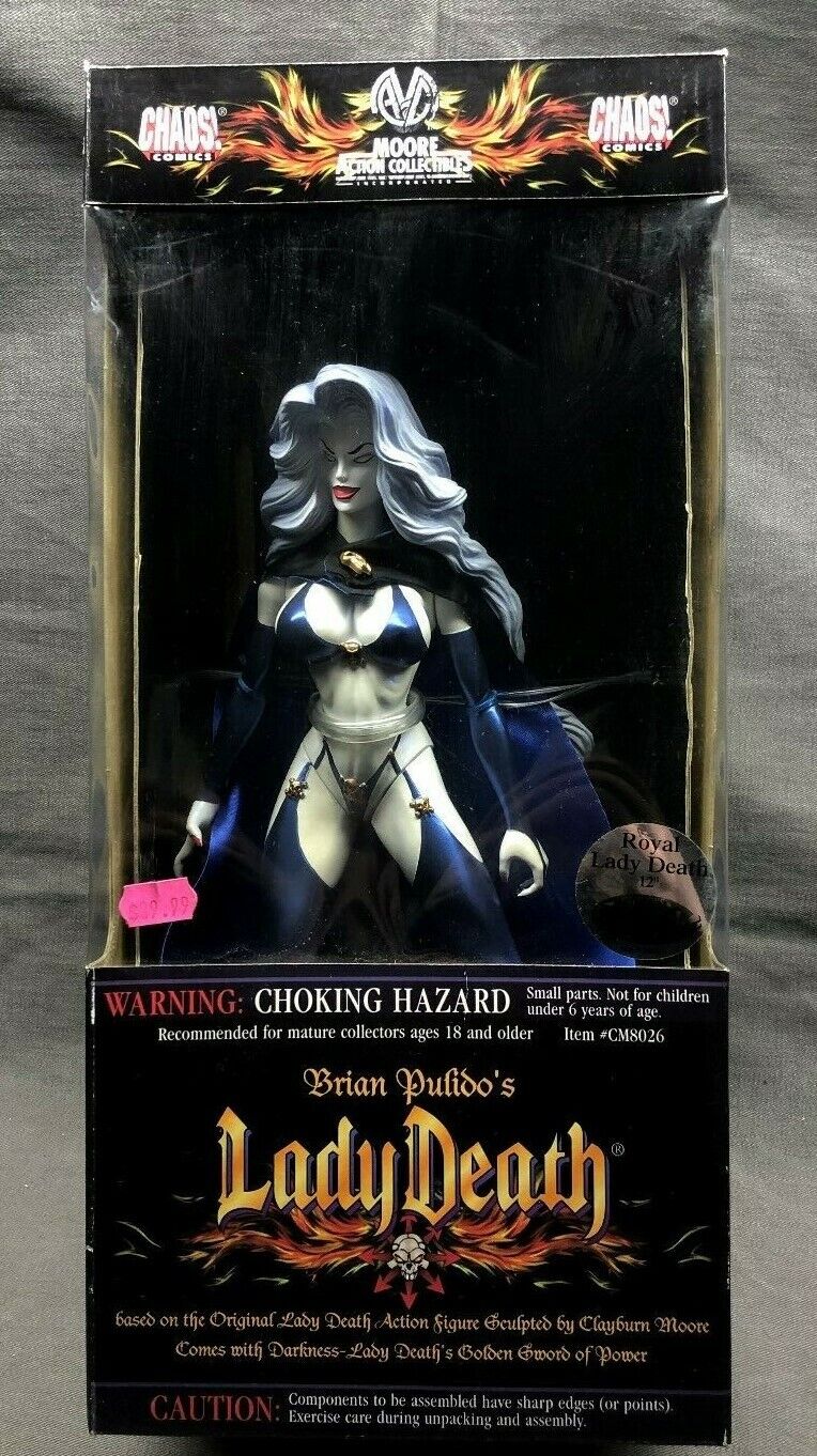 Brian Pulido Lady Death Previews Exclusive Blue Bikini Variant 12 Inch Figure