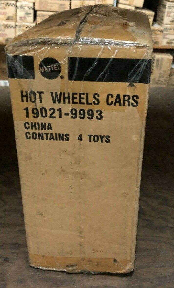 Factory Case Of 4 Sealed Hot Wheels Cars Petty Racing Family 19021-9993 RARE VTG