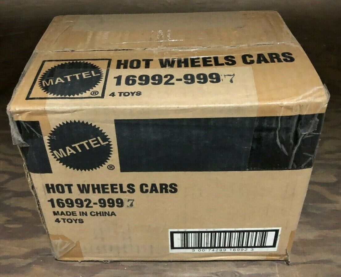 Factory Case Of 4 Sealed Hot Wheels 60th Anniversary 1937 European Touring Class