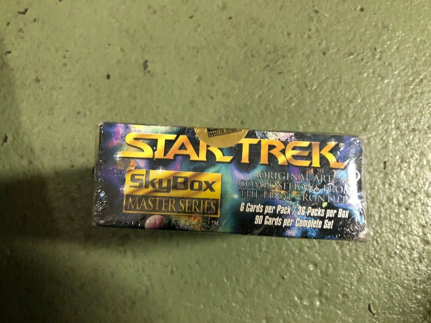 Factory Sealed SkyBox Star Trek Edition Master Series 1993 90 Cards Complete Set